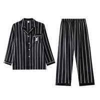 Men's Designer Ice Silk Pajama Set