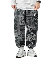 Printed Men's Loose Pants