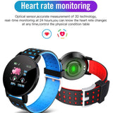 Bluetooth Smartwatch Blood Pressure Monitor Unisex and Fitness Tracker- USB Charging_14