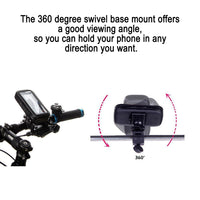 Waterproof Bike Handlebar Mobile Phone Holder for 6.3-inch Mobile Phones_6