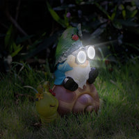 Solar Powered Outdoor Area Decorative Garden Gnome_4