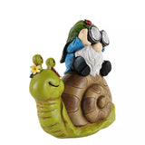 Solar Powered Outdoor Area Decorative Garden Gnome_6