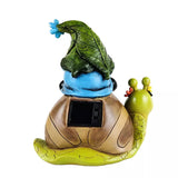 Solar Powered Outdoor Area Decorative Garden Gnome_7