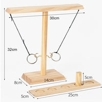 Throwing Hook and Ring Interactive Wooden Toss Game_11