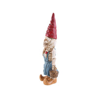 Halloween Skeleton Statue Zombie Gnome Garden Decoration_10