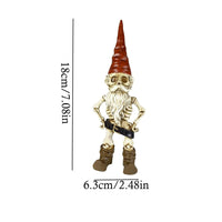 Halloween Skeleton Statue Zombie Gnome Garden Decoration_6