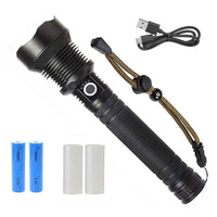 Super Bright Waterproof LED Flashlight 90000 High Lumens - USB Rechargeable_3