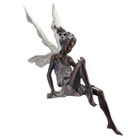 Sitting Fairy Statue for Garden Housewarming Garden_1