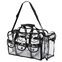 Men’s Women’s Large Transparent Makeup Organizer Bag Makeup Artists Travel Bag_2