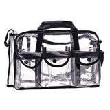 Men’s Women’s Large Transparent Makeup Organizer Bag Makeup Artists Travel Bag_3