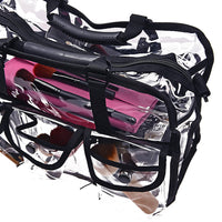 Men’s Women’s Large Transparent Makeup Organizer Bag Makeup Artists Travel Bag_7