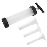 Heavy-Duty Manual Sausage Stuffer with 3 Professional Grade Filling Nozzles_3