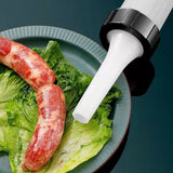 Heavy-Duty Manual Sausage Stuffer with 3 Professional Grade Filling Nozzles_10