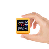 Wi-Fi Enabled Desktop Smart Mini Digital Weather Clock- Type C Plugged-in_7