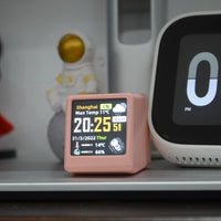 Wi-Fi Enabled Desktop Smart Mini Digital Weather Clock- Type C Plugged-in_10