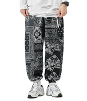 Printed Men's Loose Pants