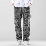 Printed Men's Loose Pants